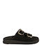 Women's Flat Sandals Black