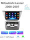 Car Audio System for Mitsubishi Lancer 2000-2007 Bluetooth USB WiFi GPS Apple CarPlay Android Auto with 9" Touch Screen