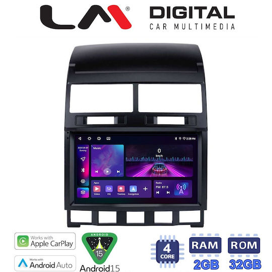 LM Digital Car Audio System for Volkswagen Touareg 2011 Bluetooth USB Wi-Fi GPS Apple CarPlay Android Auto