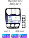 Car Audio System for Hyundai Getz 2002-2011 Bluetooth USB WiFi GPS Apple CarPlay Android Auto with 9" Touch Screen