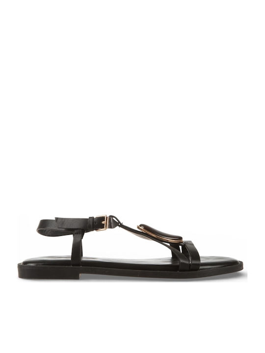 Women's Flat Sandals Black