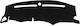 Peugeot 2008 2019+ Sensor Car Dashboard Cover Black Alcantara