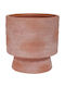 Iliadis Iliadis Keramisches Pflanzgefäß Rot 14x14x14cm