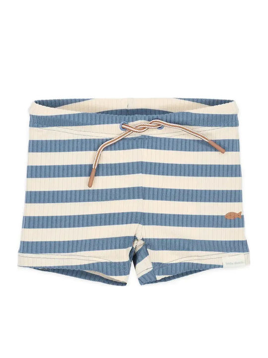 Little Dutch Kinder Badebekleidung Badeshorts Oceanblau Streifen