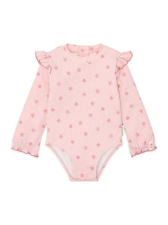 Little Dutch Kinder Badebekleidung Einteilig Mit Langen Ärmeln Dreamy Seashells
