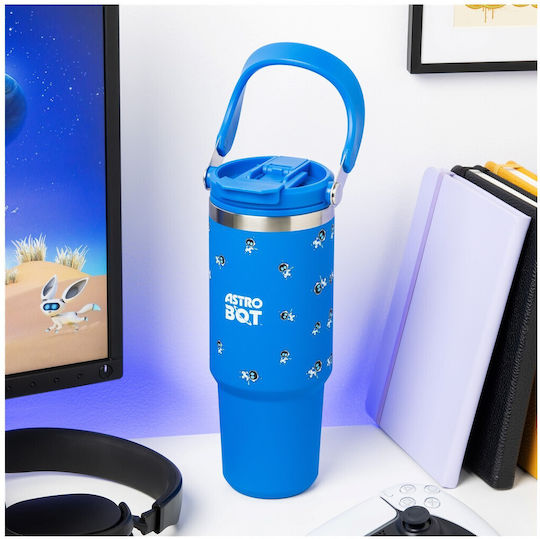 Paladone Plastic Thermos Glass 900ml Paladone With Handle