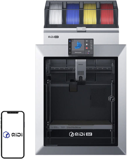 QiDi Q2 Combo Eigenständiger 3D-Drucker mit Ethernet- und USB-Konnektivität