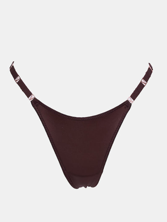Decoro Γυναικείο String Καφε Σκουρο