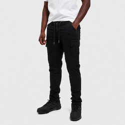 Off Mode Wear Pantaloni Cargo Negri