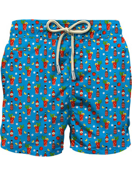 MC2 Lighting Micro Men's Swimwear Shorts Blue