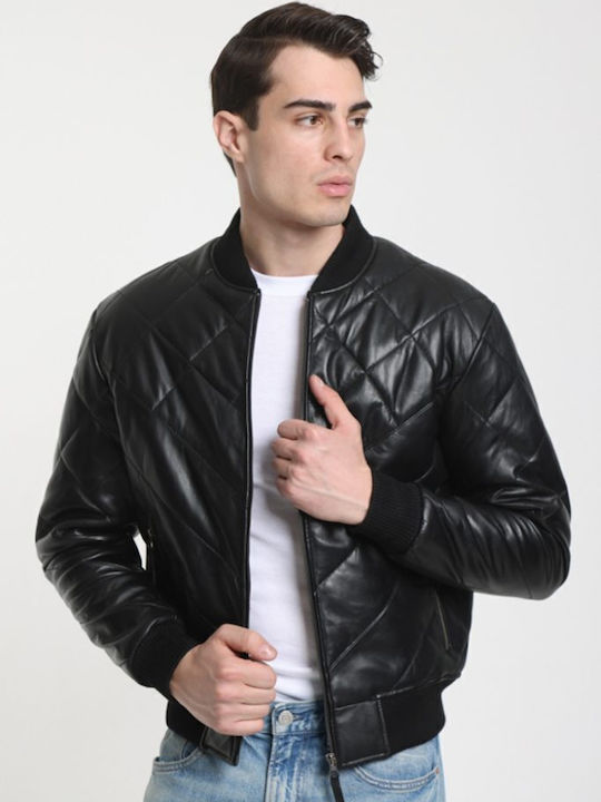 Newton Leather Leather Jacket Black