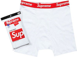 Supreme Μποξεράκια 4Pack White