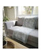 Three-Seater Sofa Throw 180x280cm Light Blue