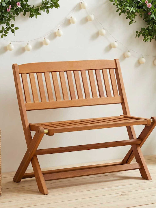 Outdoor Wooden Bench 61x38x57cm