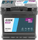 Μπαταρία Αυτοκινήτου Exide Agm Ek500 12v 50ah