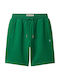 Kids Fabric Green Shorts/Bermuda