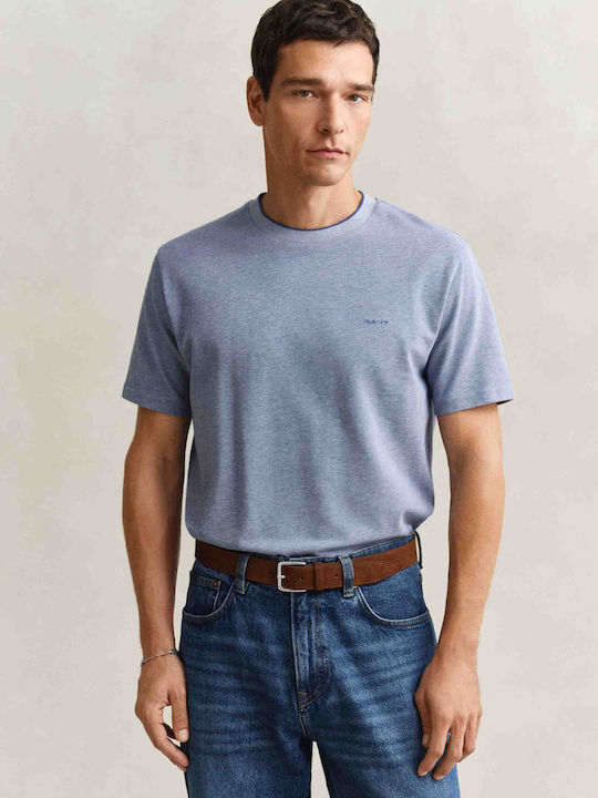 Gant Gant Herrenblusen T-Shirt Storm Blau