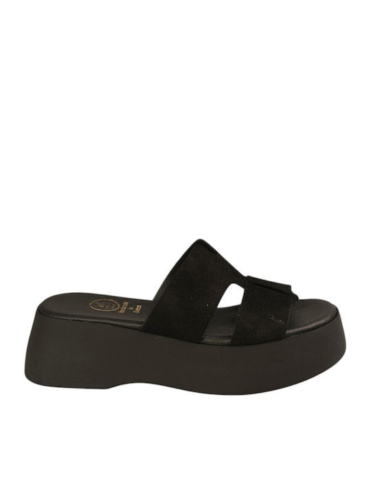 Women's Flat Sandals Black