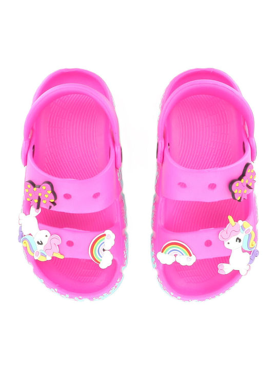 B-Soft Kids Beach Shoes Fuchsia 56/2220_FUCHSIA