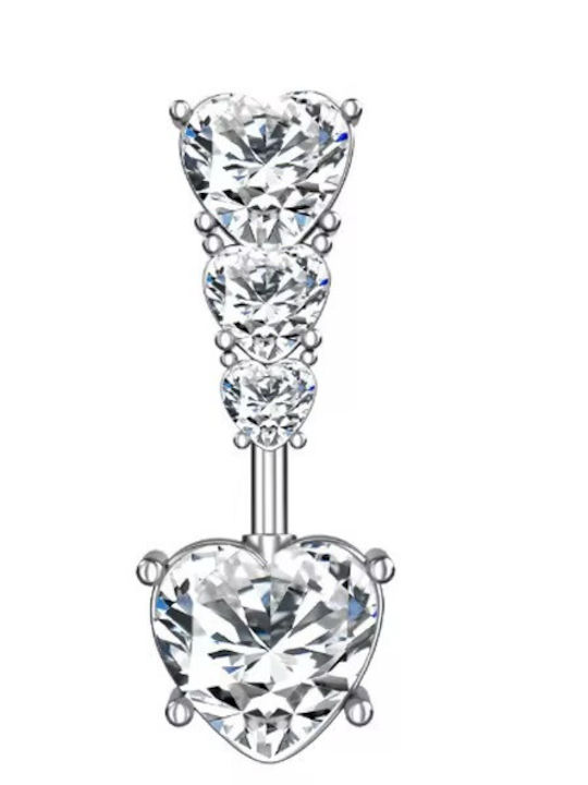 Amalfi Accessories Bauchnabel Piercing aus Stahl