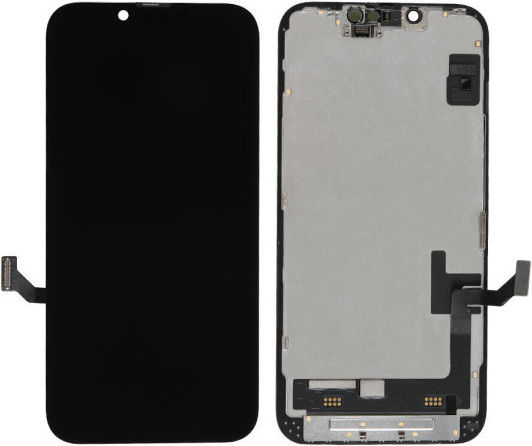 Οθόνη με Μηχανισμό Αφής για Iphone 14 (Μαύρο)