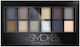 Maybelline Palette with Matte Eye Shadows in Pressed Powder Form The Smokes