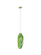 Gallis Single Light Kids Pendant Ceiling Light Made of Metal 60W with E27 Socket Green 32x30cm