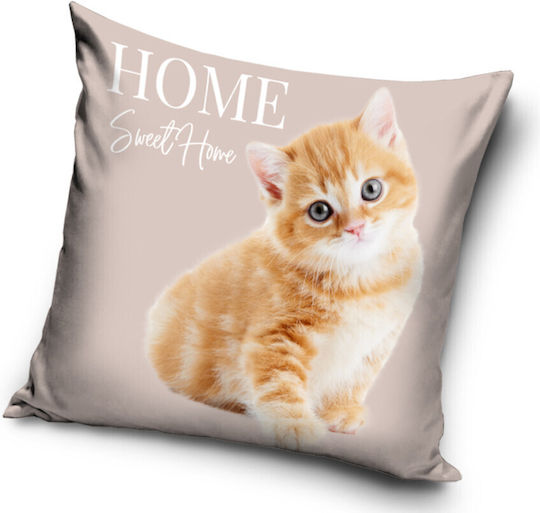 CAT Kids Throw Pillow 40x40cm