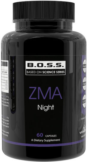 Vitabolic SRL ZMA Night 1mg με Βιταμίνη B6 60 κάψουλες