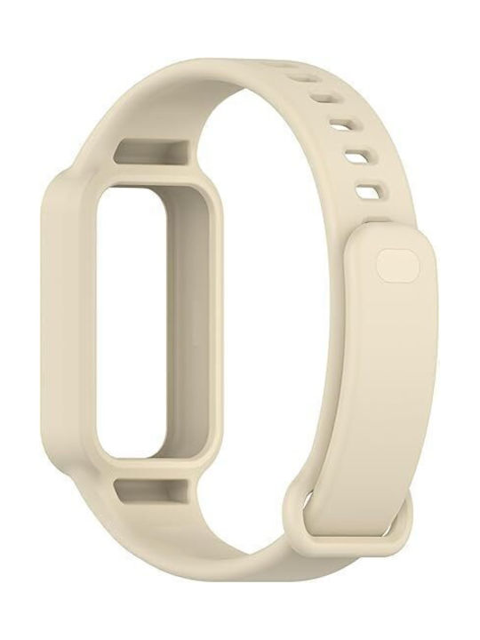 Λουράκι Σιλικόνης Μπεζ (Xiaomi Smart Band 9 Active)