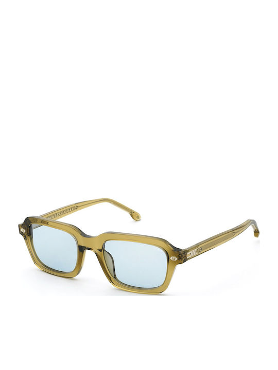 Lozza Unisex Sunglasses with Green Frame and Blue Lens SL4420 06A9