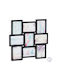 Relaxdays Rama Foto Multi De Perete 9 Fotografii Din Plastic (Personalizat)
