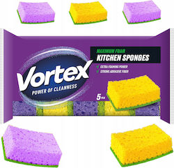 Vortex Kitchen Sponges 5 Pcs Vortex Kitchen Sponges 5 Pcs