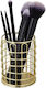 Relaxdays Organisationsbasis Für Kosmetik Goldene 10x8x8cm