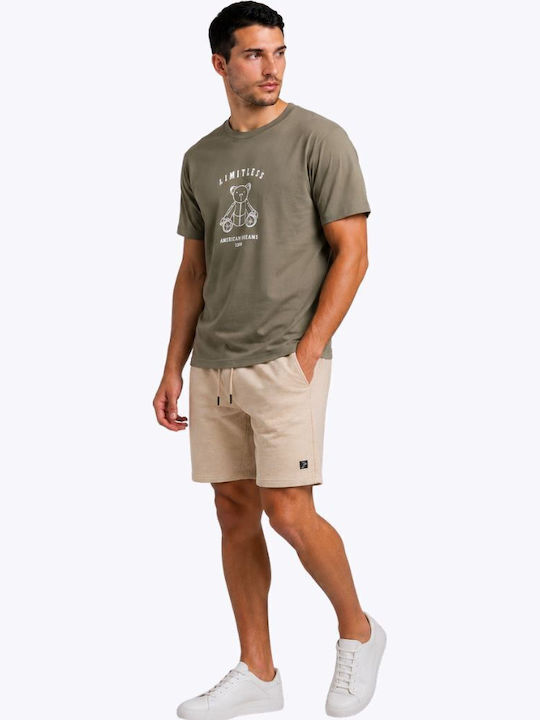 American Stars T-shirt Χακι