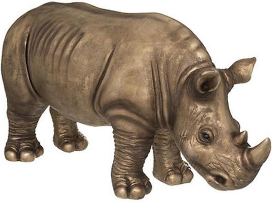 Bronze Rhinoceros 86 X 32 X 45 Cm
