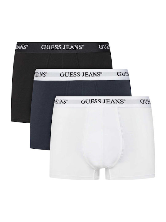 Guess Trunk Ανδρικά Μποξεράκια Πολύχρωμα 3Pack