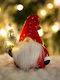 Illuminated Decorative Christmas Santa Battery Powered Green 13x9x7cm