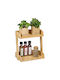 Relaxdays Spice Organizer from Bamboo Beige
