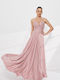 Summer Maxi Dress for Wedding / Christening Pink