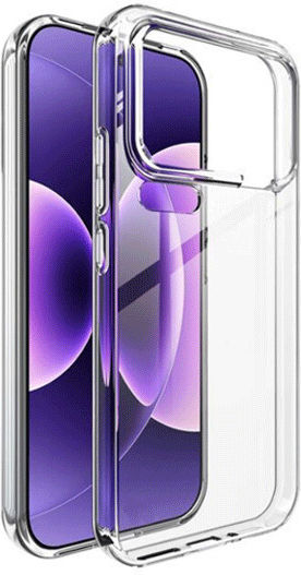 Back Cover Σιλικόνης / Tempered Glass Διάφανο (Xiaomi 17 Pro Max)