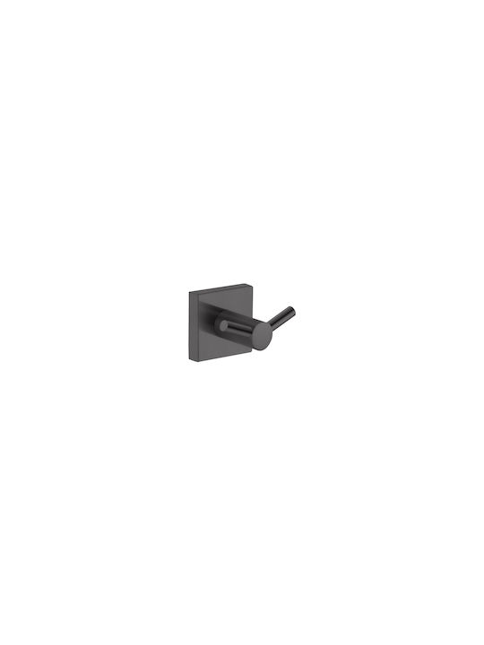 Sanco Iconic Double Bathroom Hook With Screws Bronze