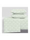 Astron Italy Vivian Σετ Σεντόνια Υπέρδιπλα 245x260εκ. Olive (4τμχ)