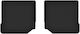 Wielganizator Covoare Auto Partea Din Spate Universal 2 Buc Audi 80 Ford Edge Negre