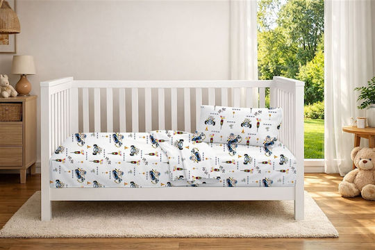 Dimcol Angepasst Animal Grand Prix 589 Weiß 70x140cm