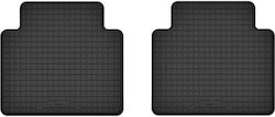 Car Rubber Mats Rear 2 Pcs Universal Mercedes A W168 Family Minivan 2001-2005