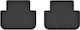 Rubber Car Floor Mats Rear 2 Pcs Universal Mitsubishi L200 V Off-road 2015