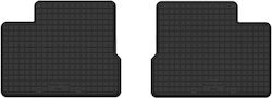 Car Rubber Mats Rear 2 Pcs Universal Chevrolet Lacetti Hatchback Sedan 2003-2012 Car Rubber Mats Rear 2 Pcs Universal Chevrolet Lacetti Hatchback Sedan 2003-2012