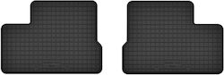 Car Rubber Mats Rear 2 Pcs Universal Peugeot 406 Coupe 1995-2004