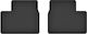 Car Rubber Mats Rear 2 Pcs Universal Toyota Auris I Hatchback Estate 2006-2012
